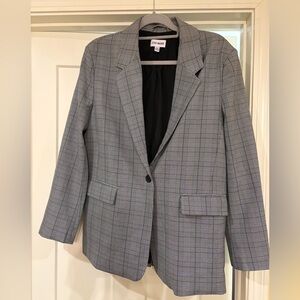 Steve Madden Black, Gray, and Blue women’s Blazer